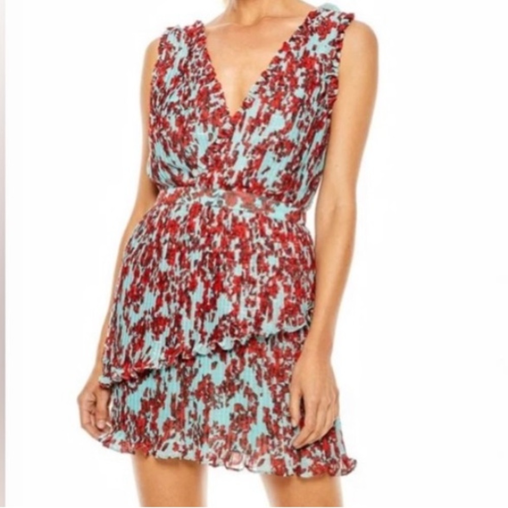 LIKE NEW TALULAH rent the runway SUPERBLOOM MINI DRESS size M